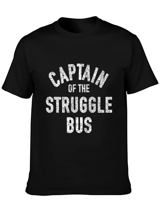 Camiseta Negra: Capitán del Bus de la Lucha