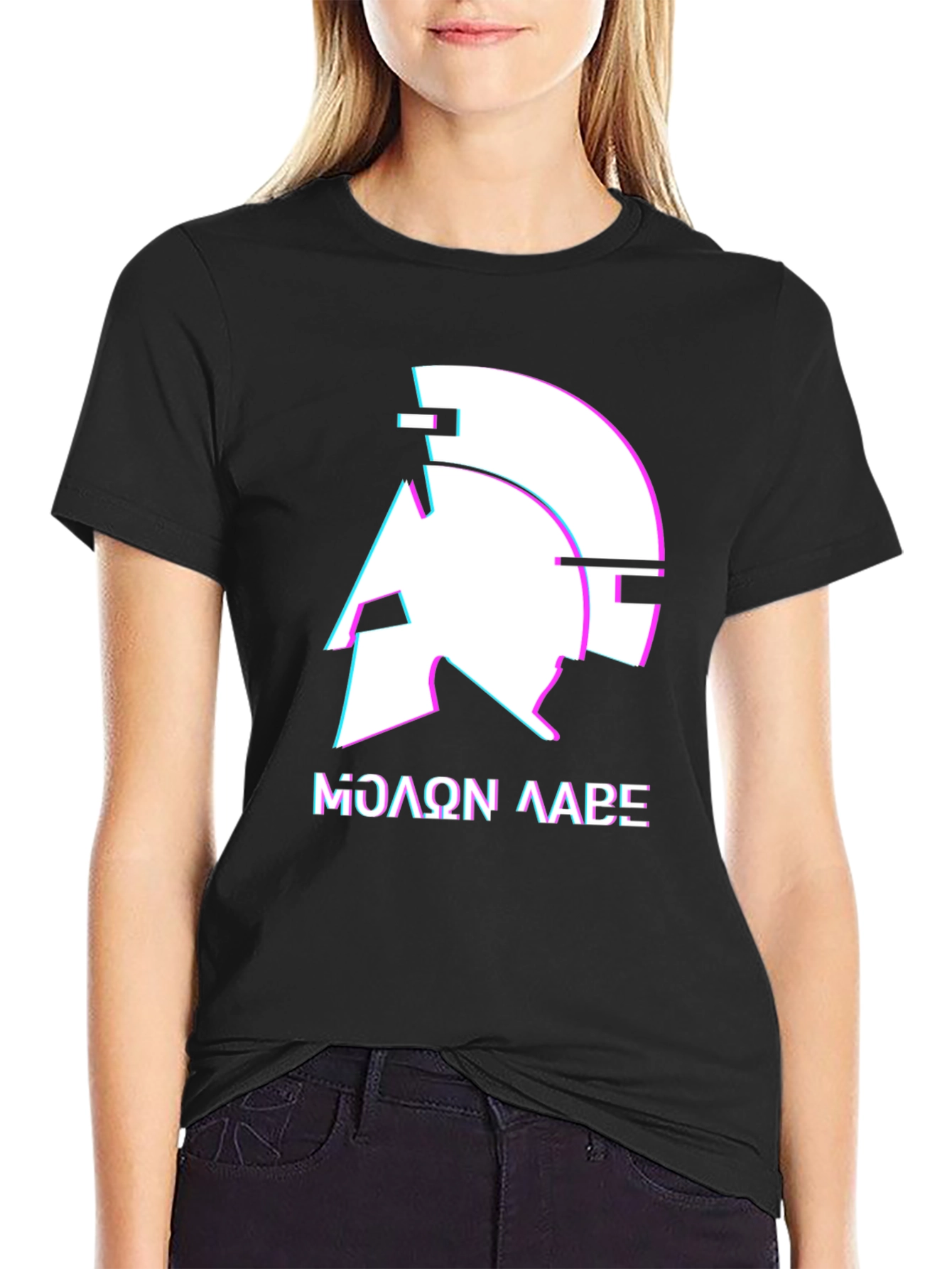 Camiseta Hombre Molon Labe Espartano - Diseño Moderno
