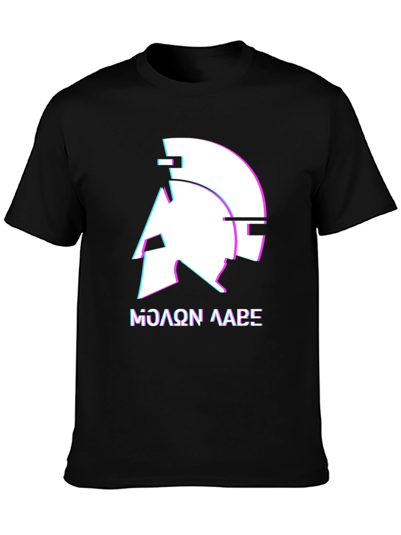 Camiseta Hombre Molon Labe Espartano - Diseño Moderno