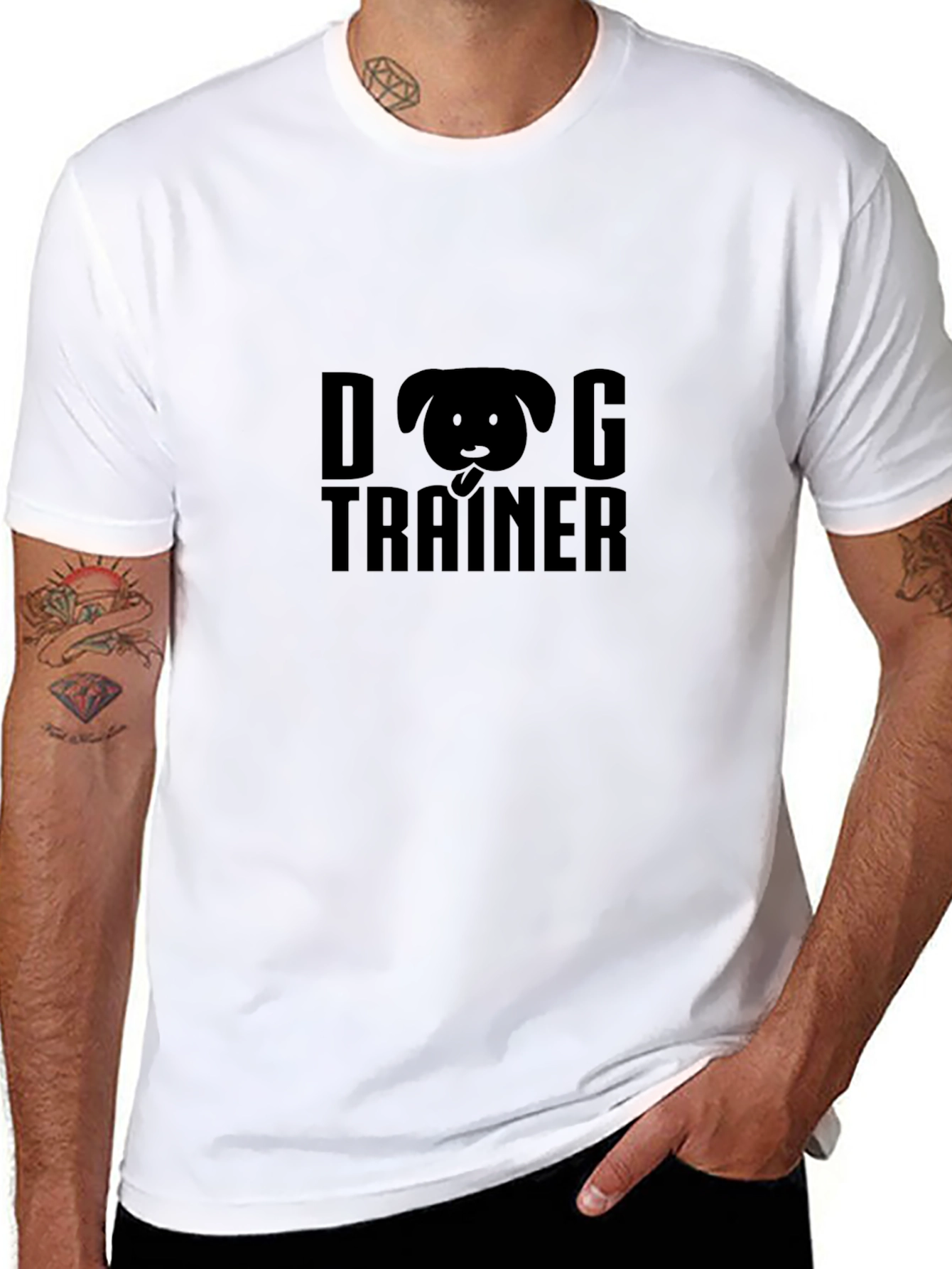 Camiseta Negra Dog Trainer