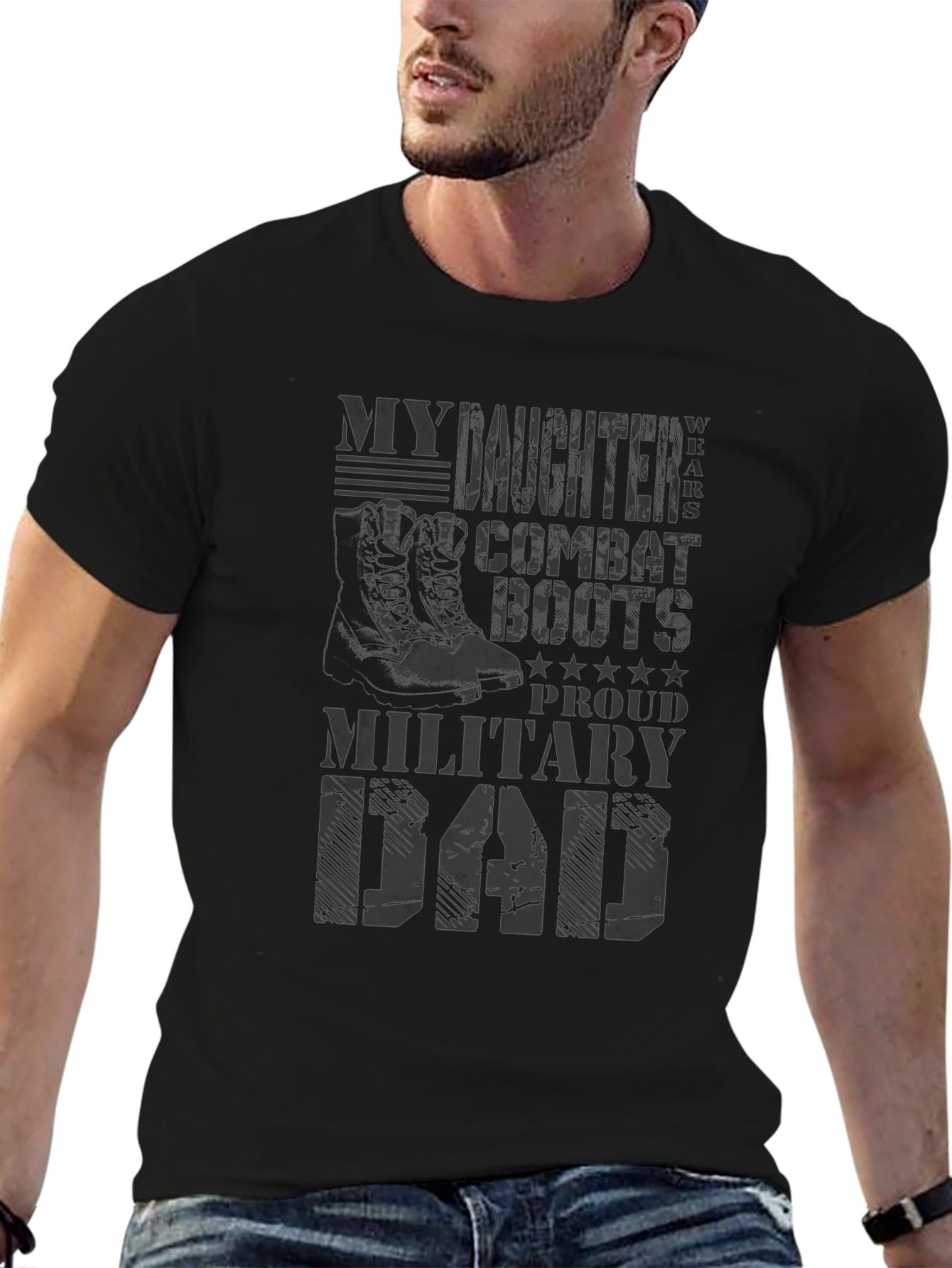 Camiseta Hombre Military Dad