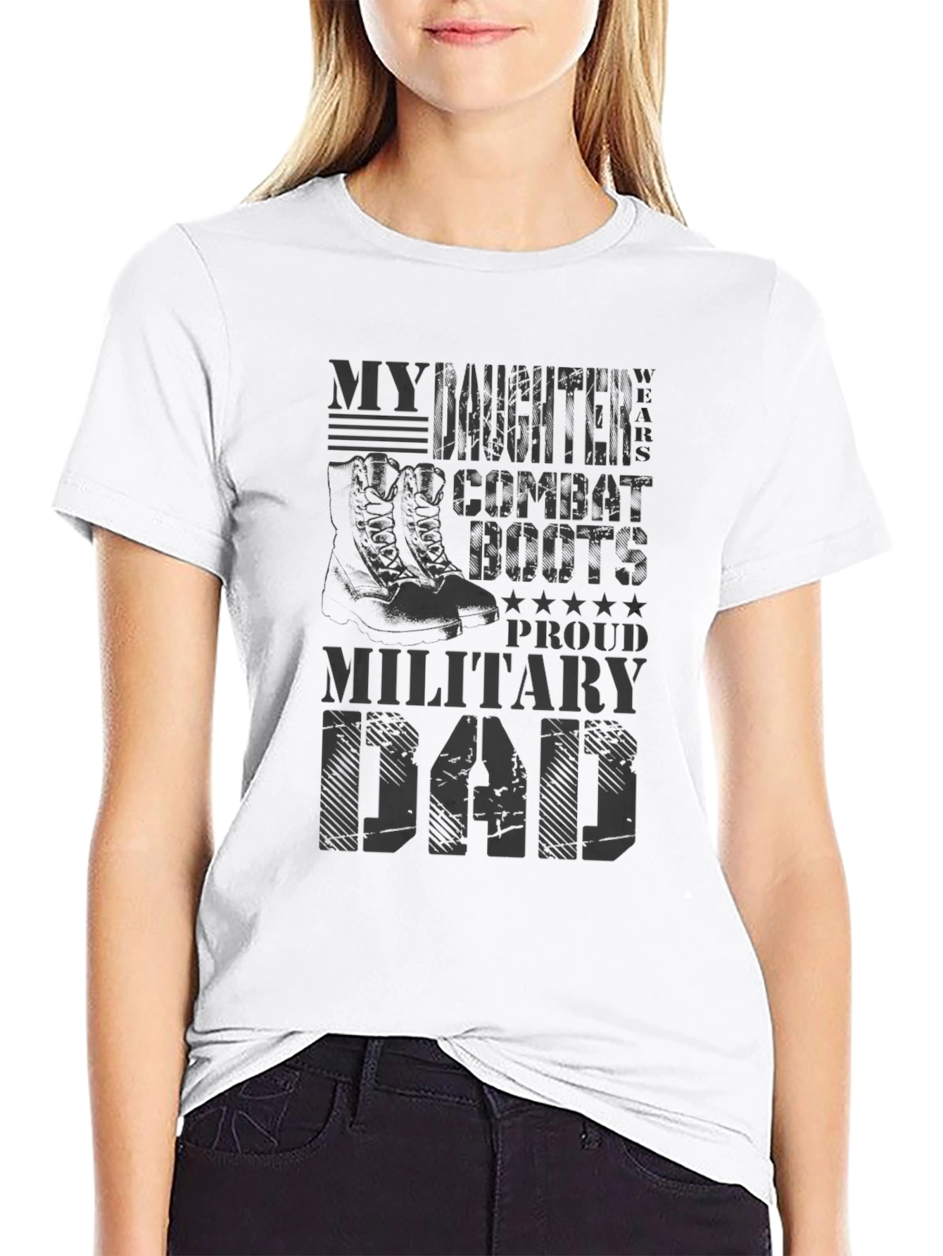 Camiseta Hombre Military Dad
