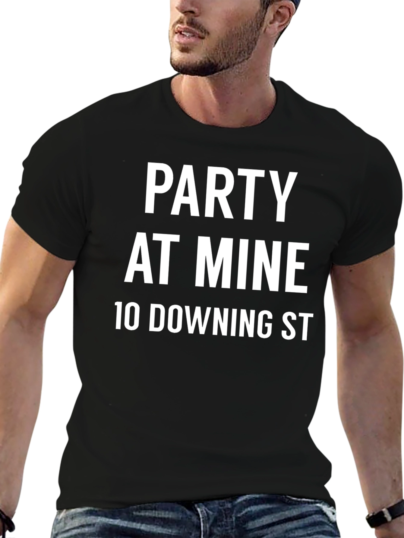 Camiseta Party At Mine - Humor Downing St