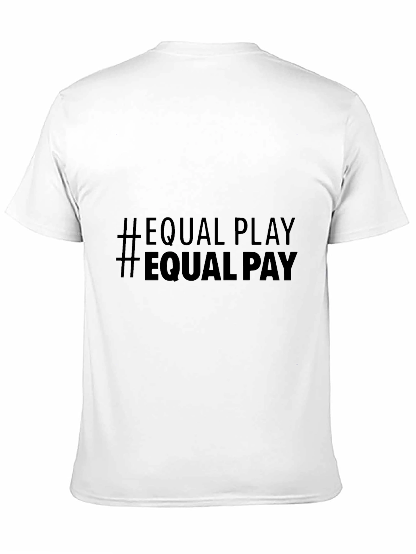Camiseta Negra #EqualPlay #EqualPay