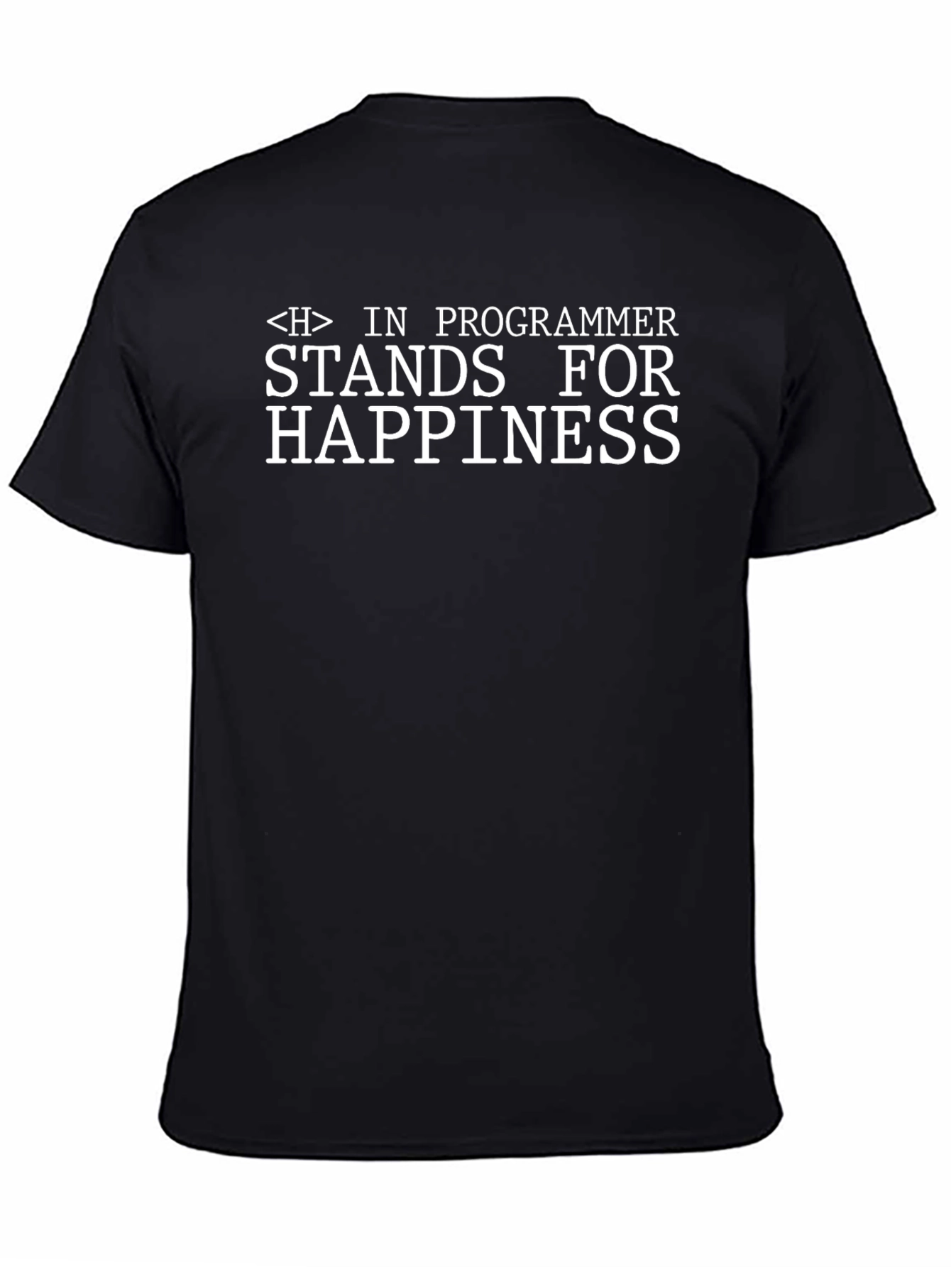Camiseta Programador - La H es Felicidad
