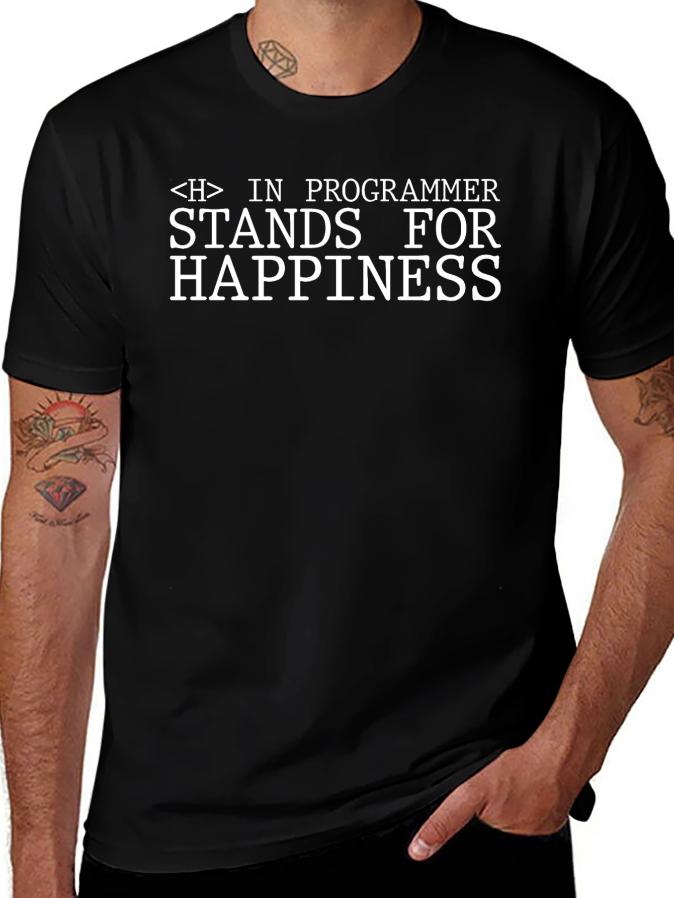 Camiseta Programador - La H es Felicidad
