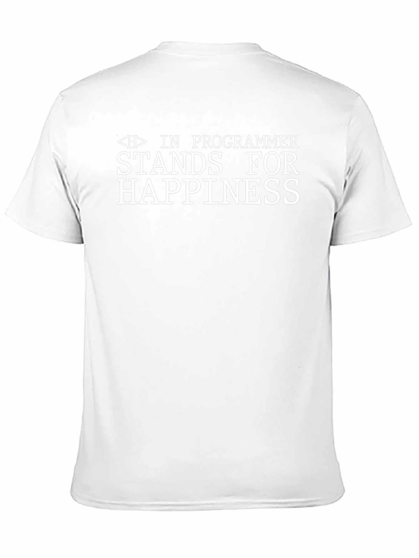 Camiseta Programador - La H es Felicidad