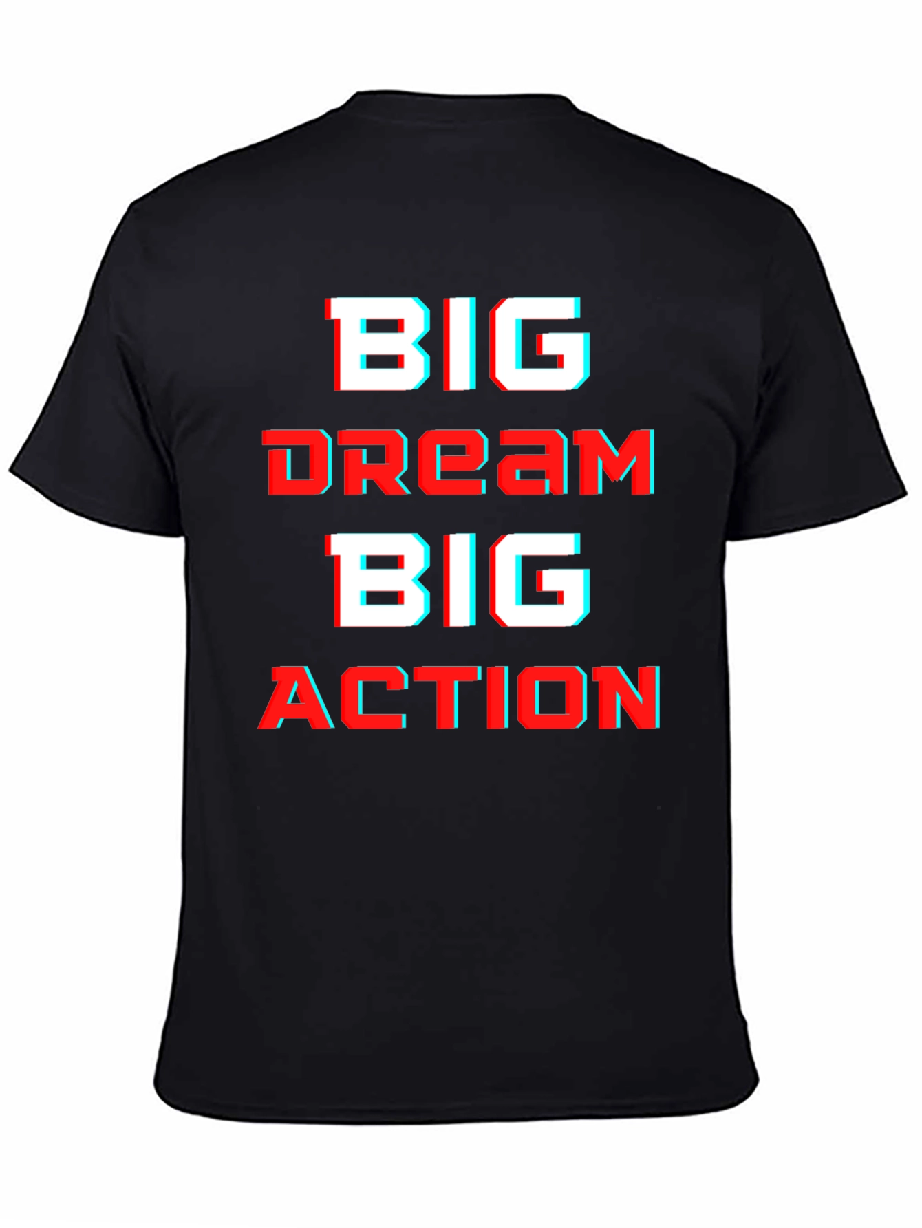 Camiseta Negra Big Dream Big Action