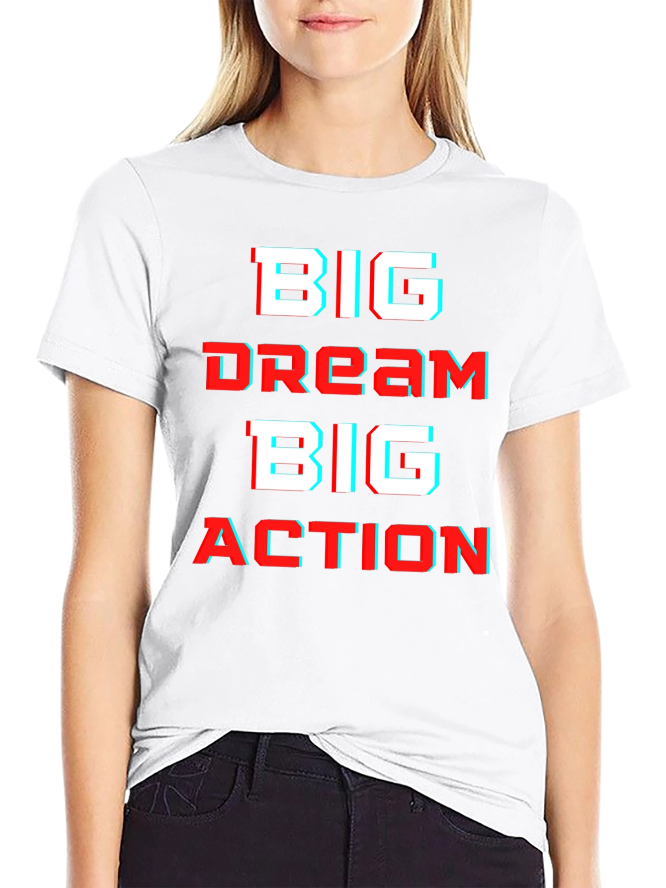 Camiseta Negra Big Dream Big Action