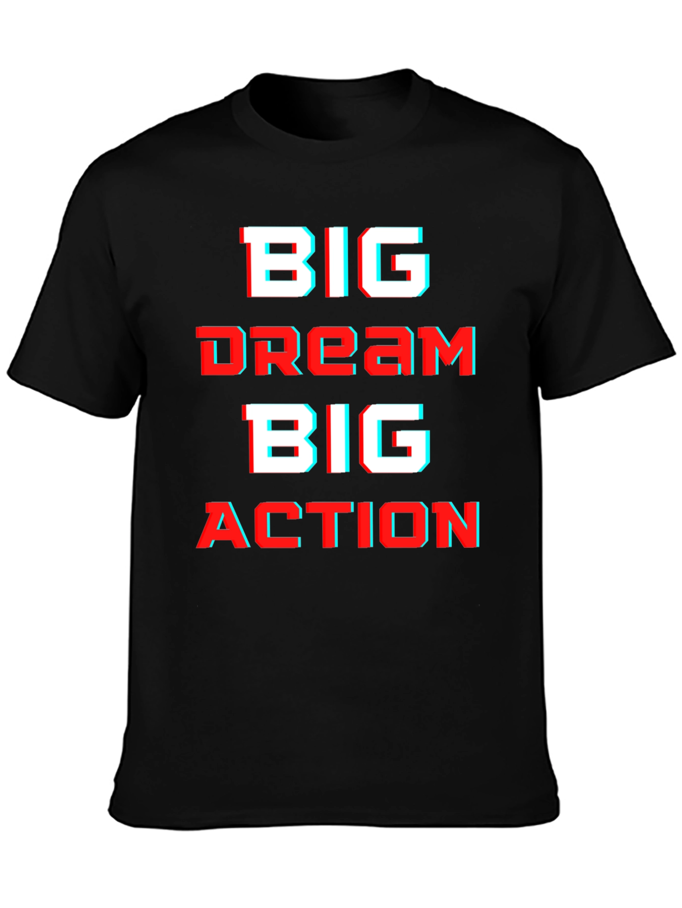Camiseta Negra Big Dream Big Action