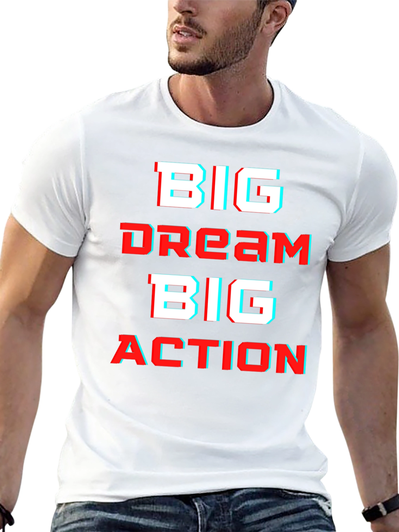 Camiseta Negra Big Dream Big Action