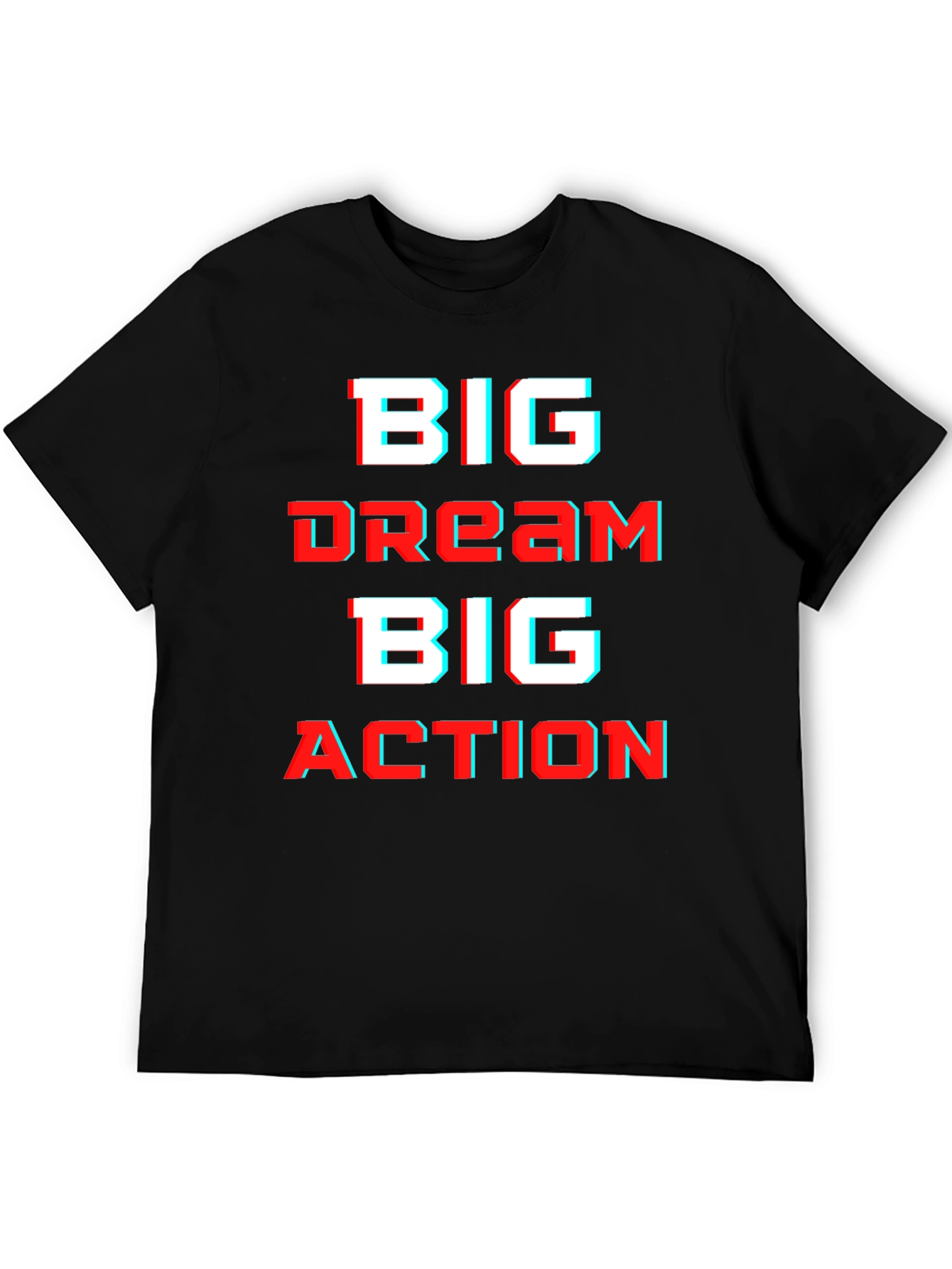 Camiseta Negra Big Dream Big Action