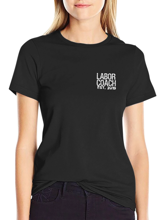 Camiseta Negra Labor Coach Est. 2019 para Hombre