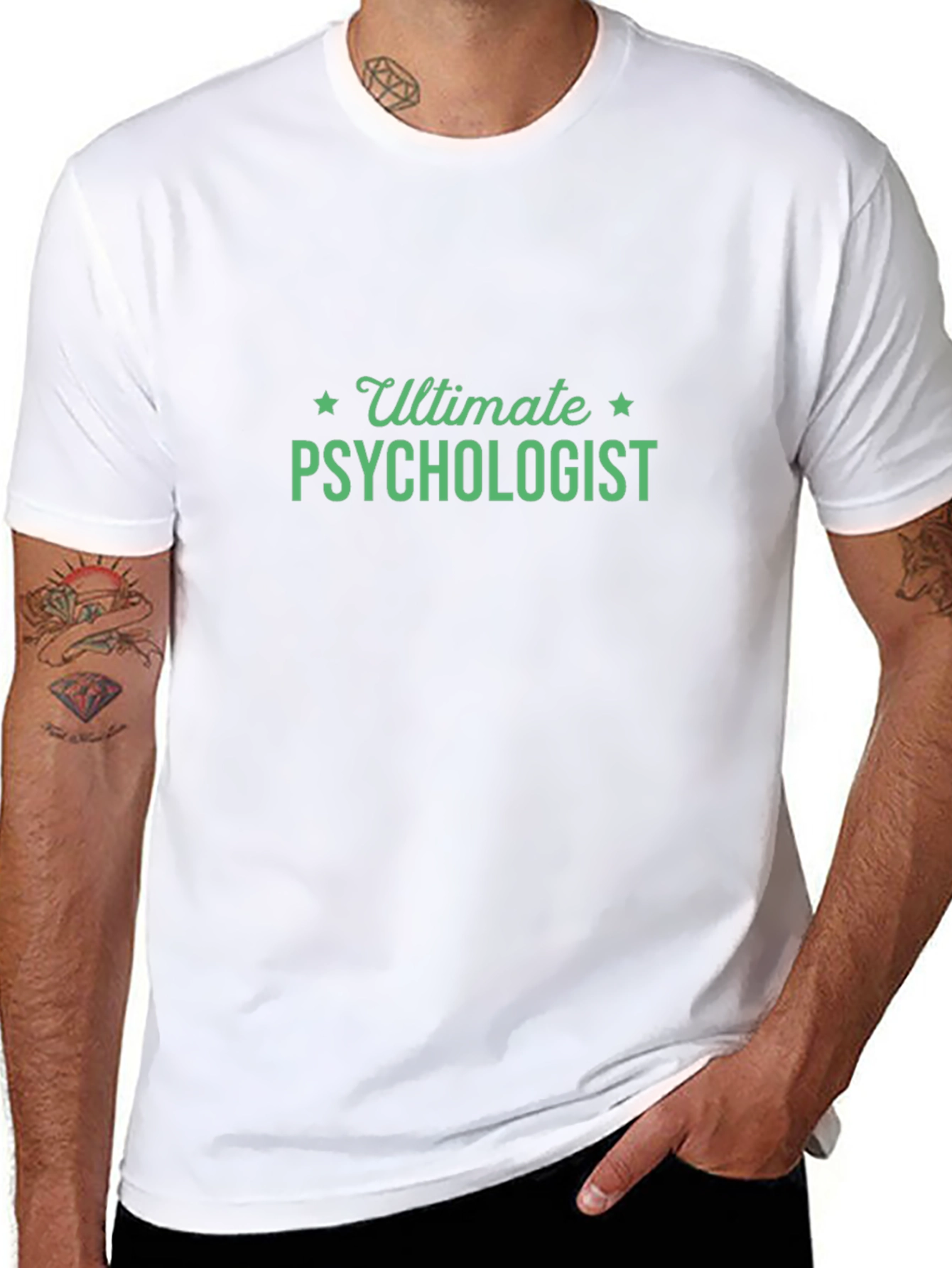 Camiseta Negra Ultimate Psychologist