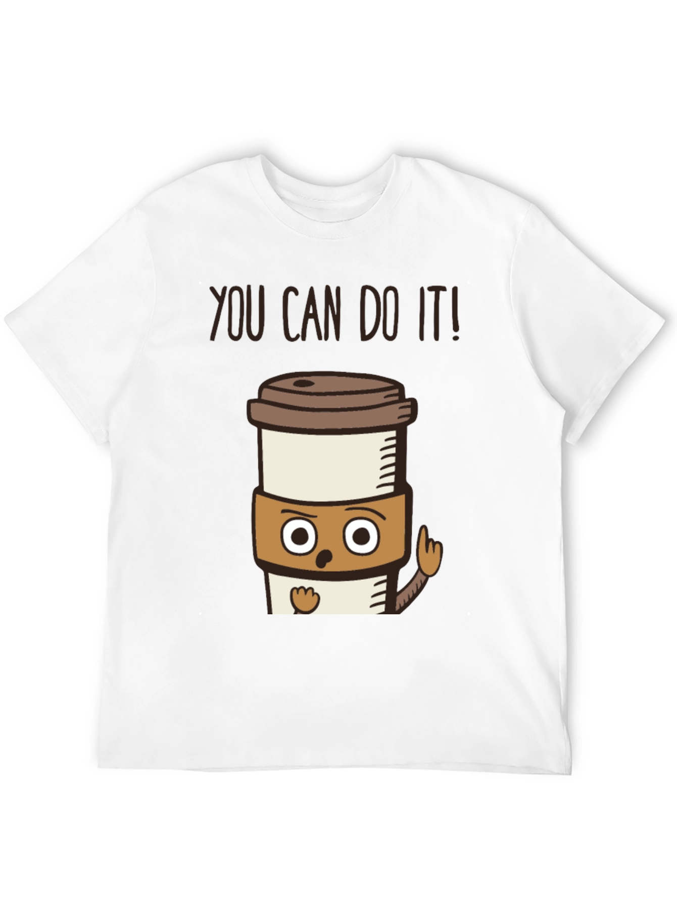 Camiseta Negra Motivacional ¡Puedes Hacerlo!