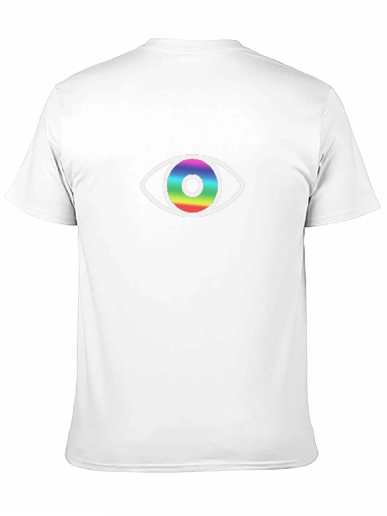 Camiseta Negra con Ojo Irisado