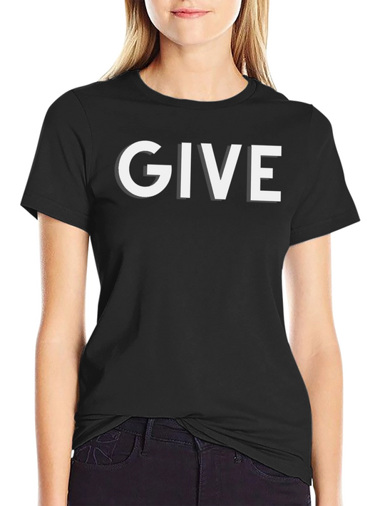 Camiseta Negra GIVE para Hombre