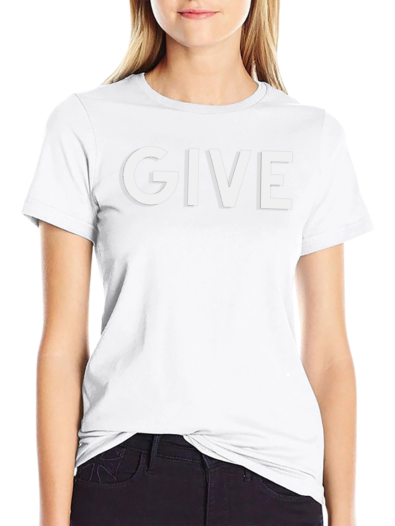 Camiseta Negra GIVE para Hombre
