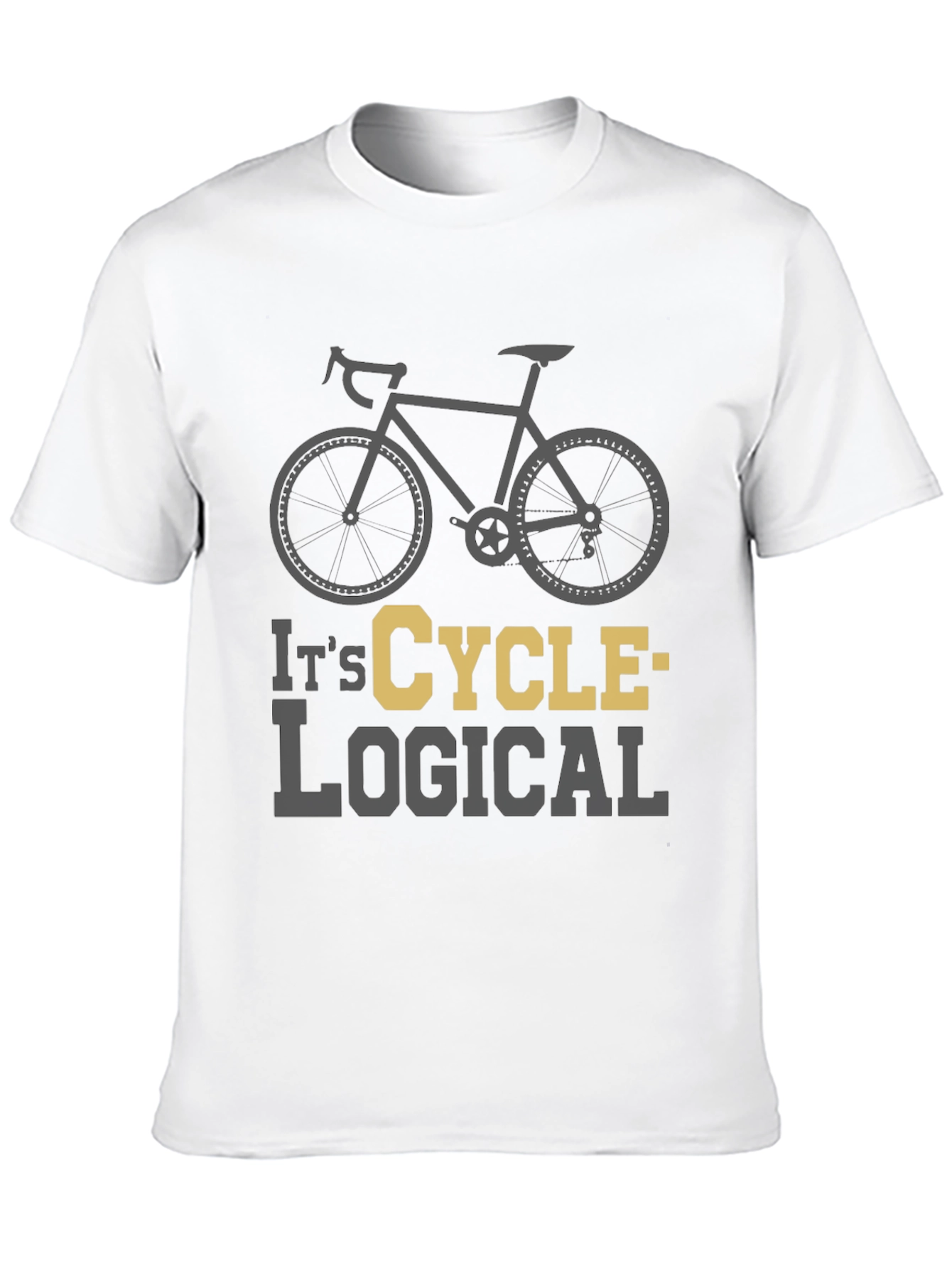 Camiseta Negra Ciclismo Lógica