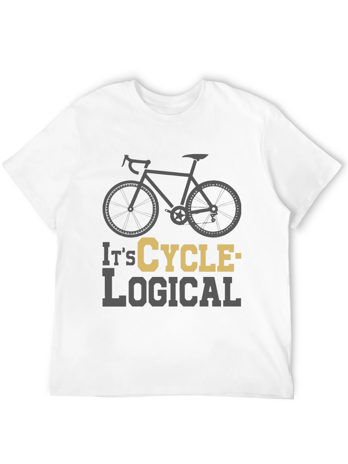 Camiseta Negra Ciclismo Lógica