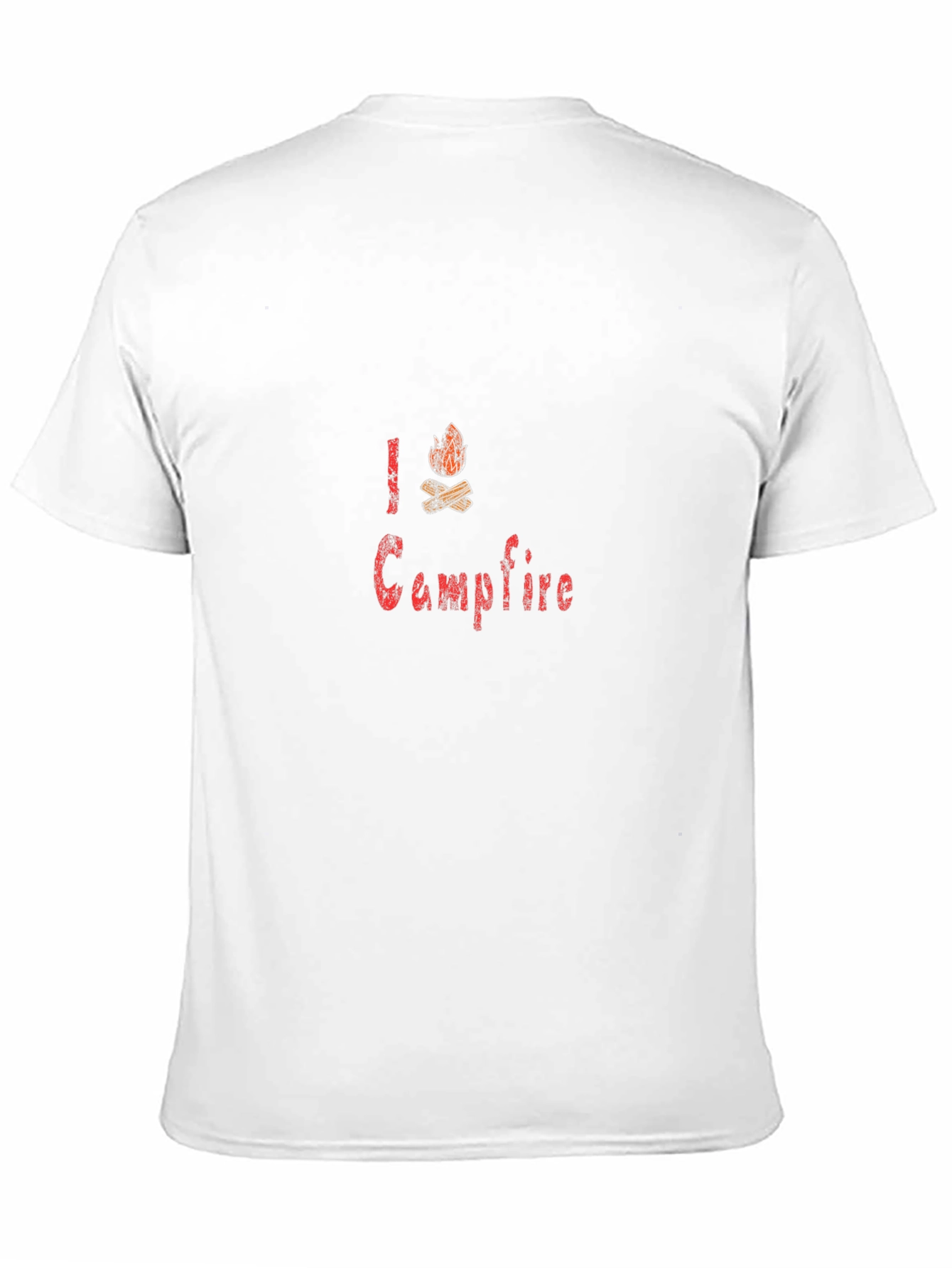 Camiseta Negra I ❤️ Campfire