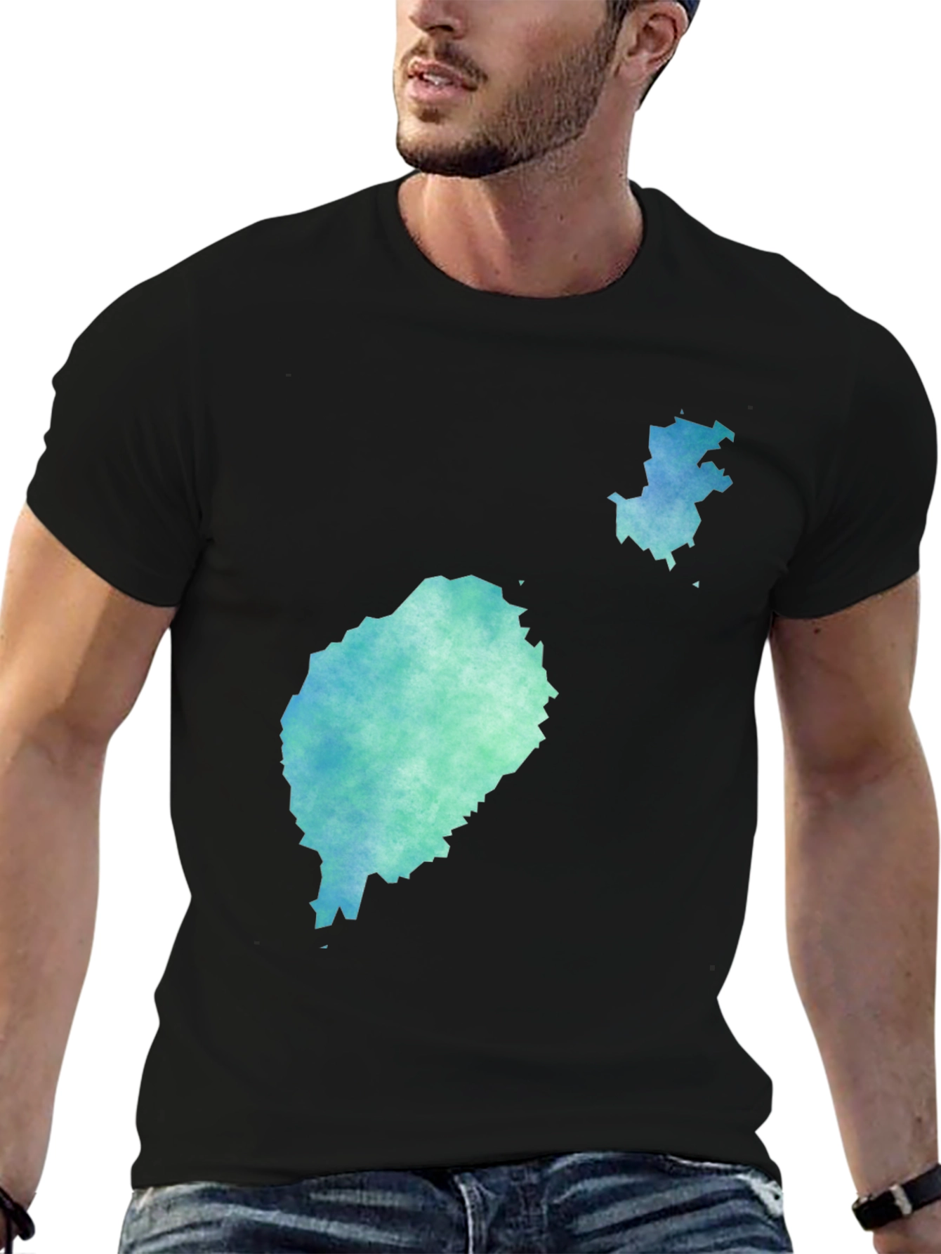 Camiseta Hombre Islas São Tomé y Príncipe