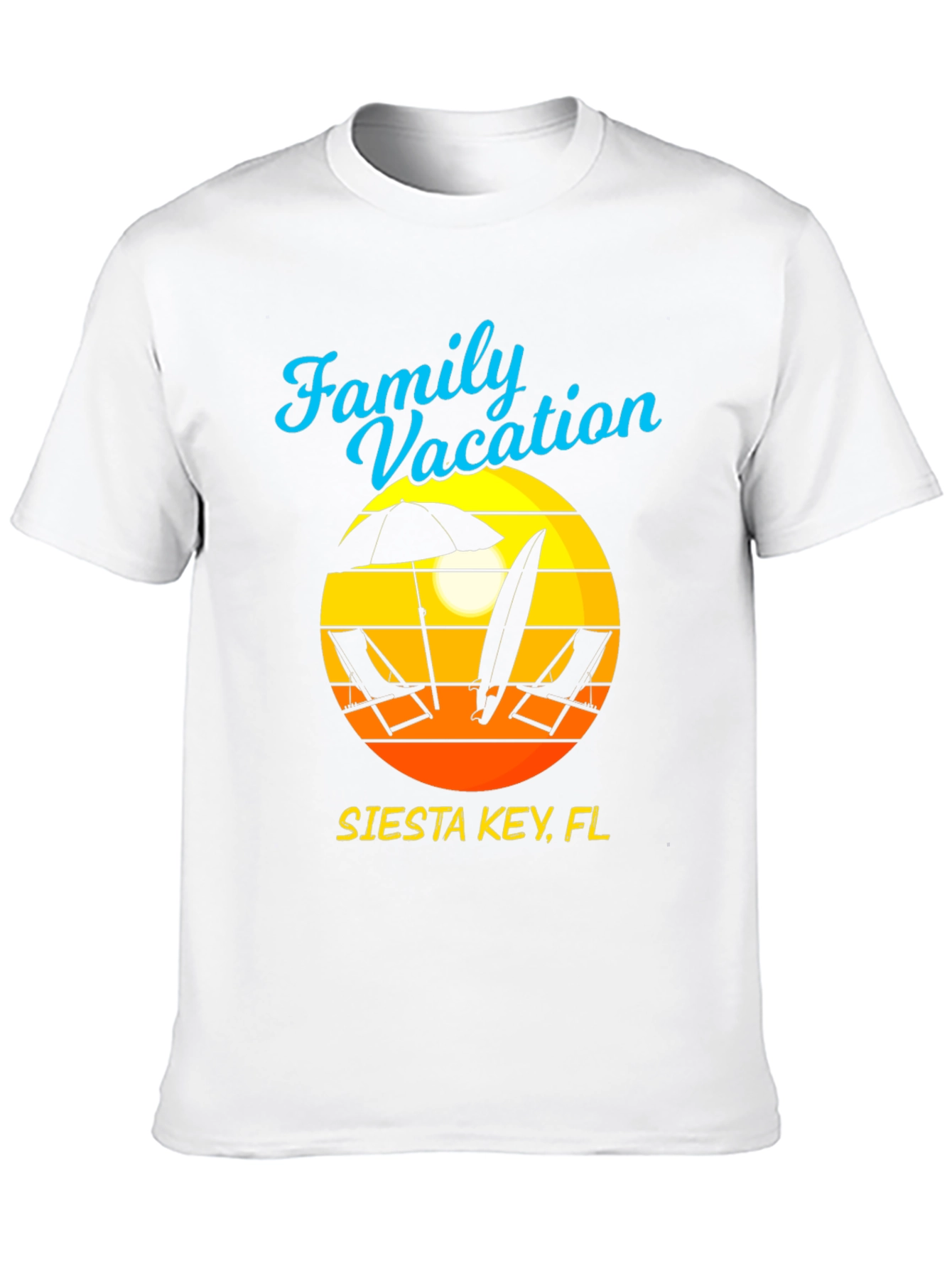 Camiseta Vacaciones Familiares Siesta Key