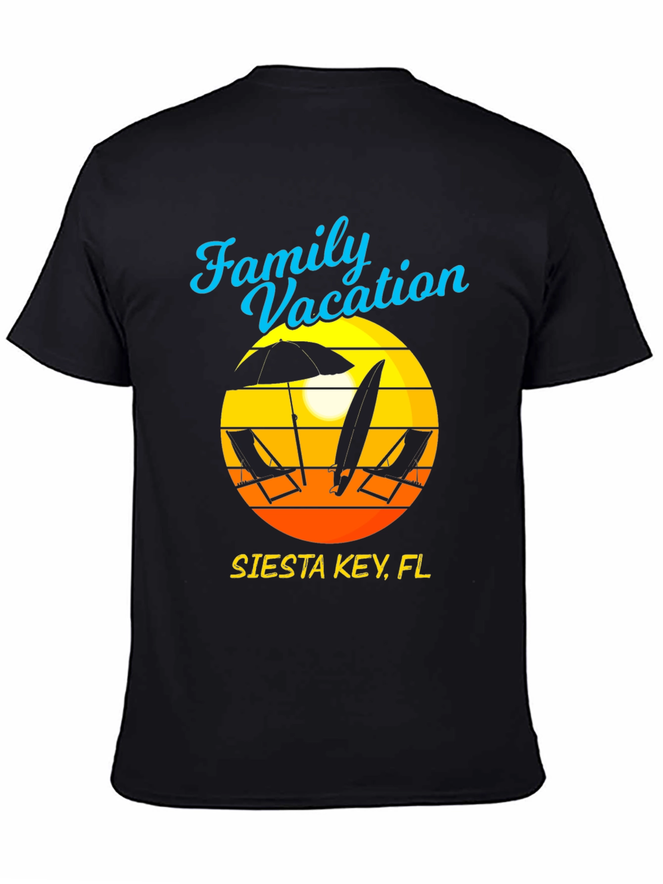 Camiseta Vacaciones Familiares Siesta Key