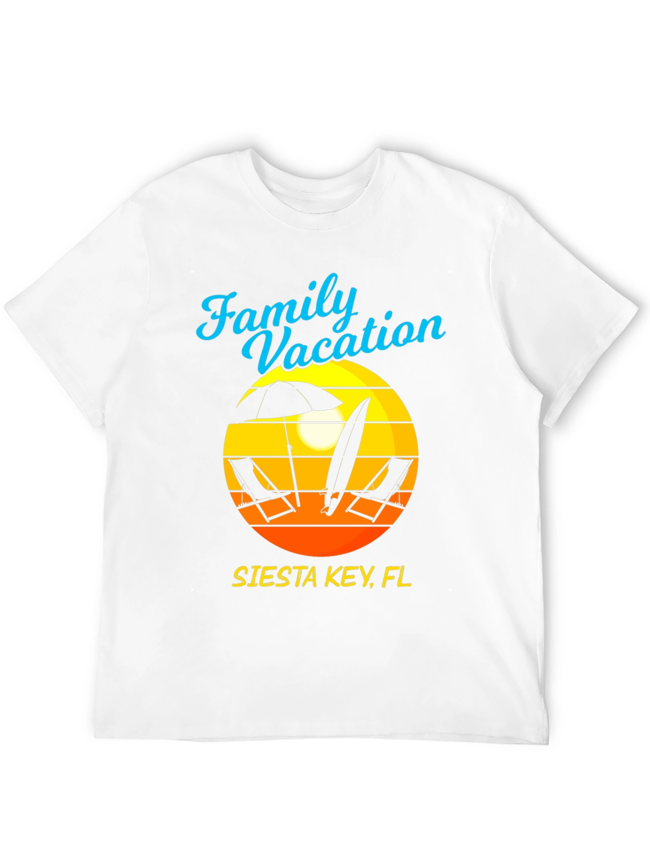 Camiseta Vacaciones Familiares Siesta Key