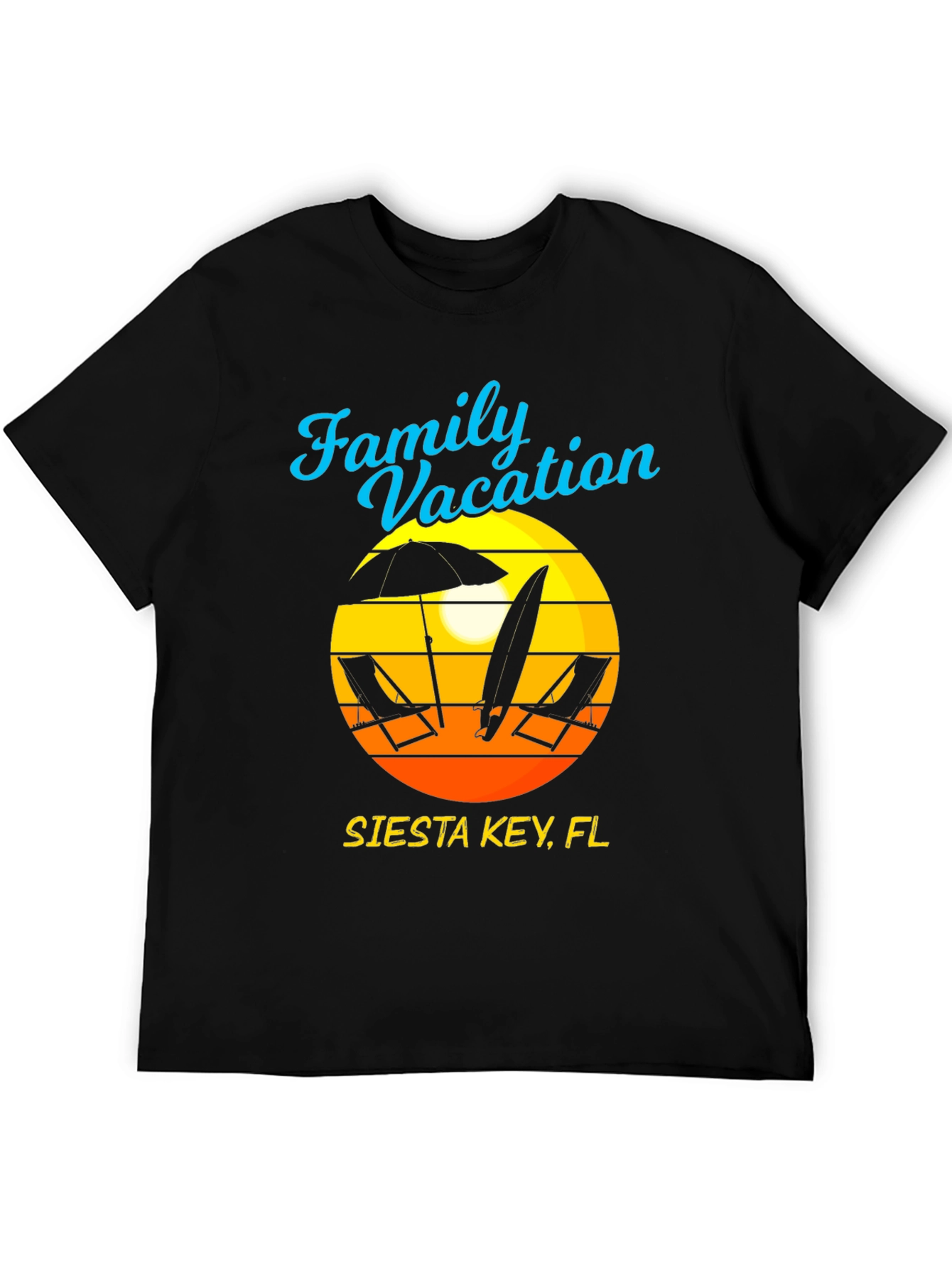 Camiseta Vacaciones Familiares Siesta Key
