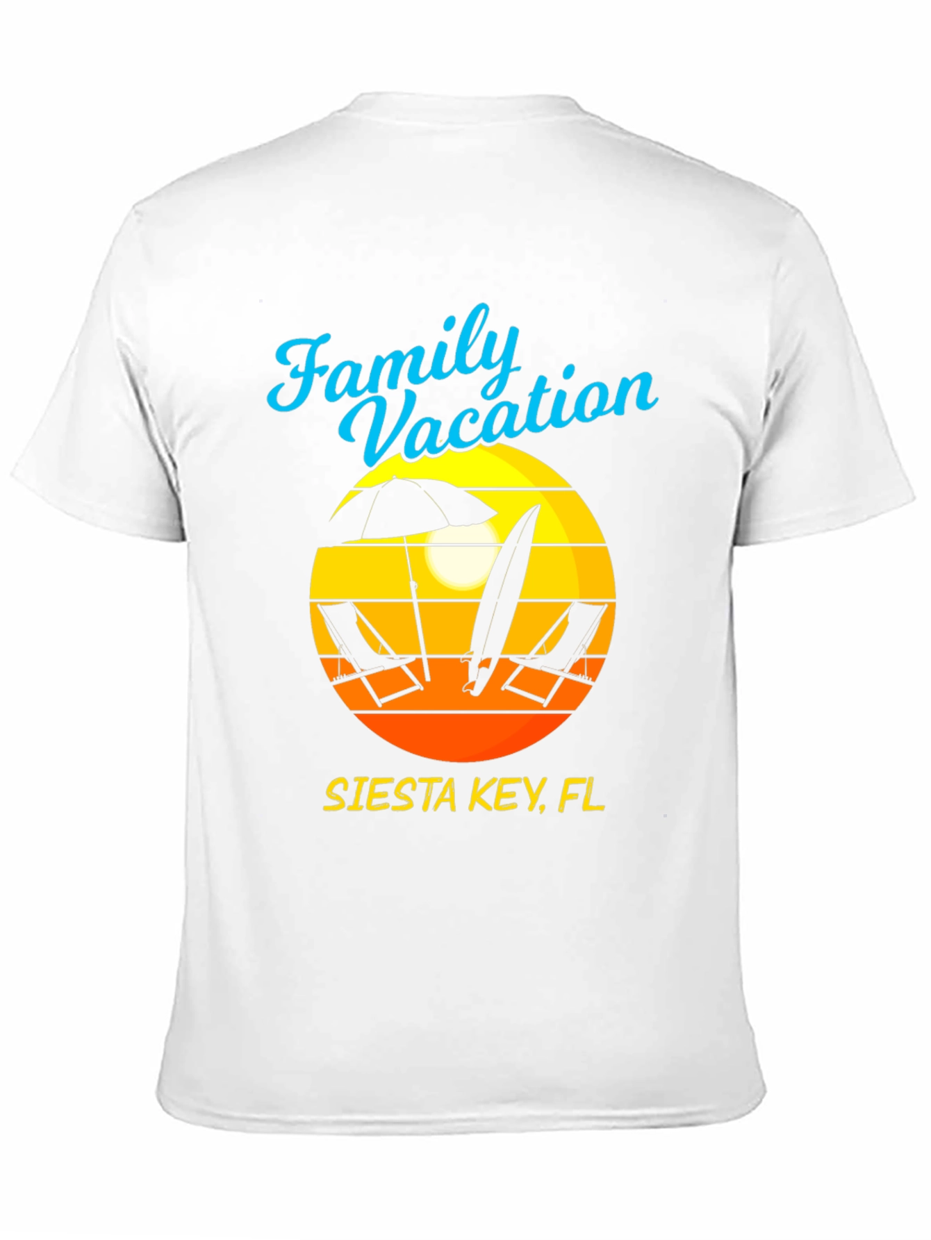 Camiseta Vacaciones Familiares Siesta Key