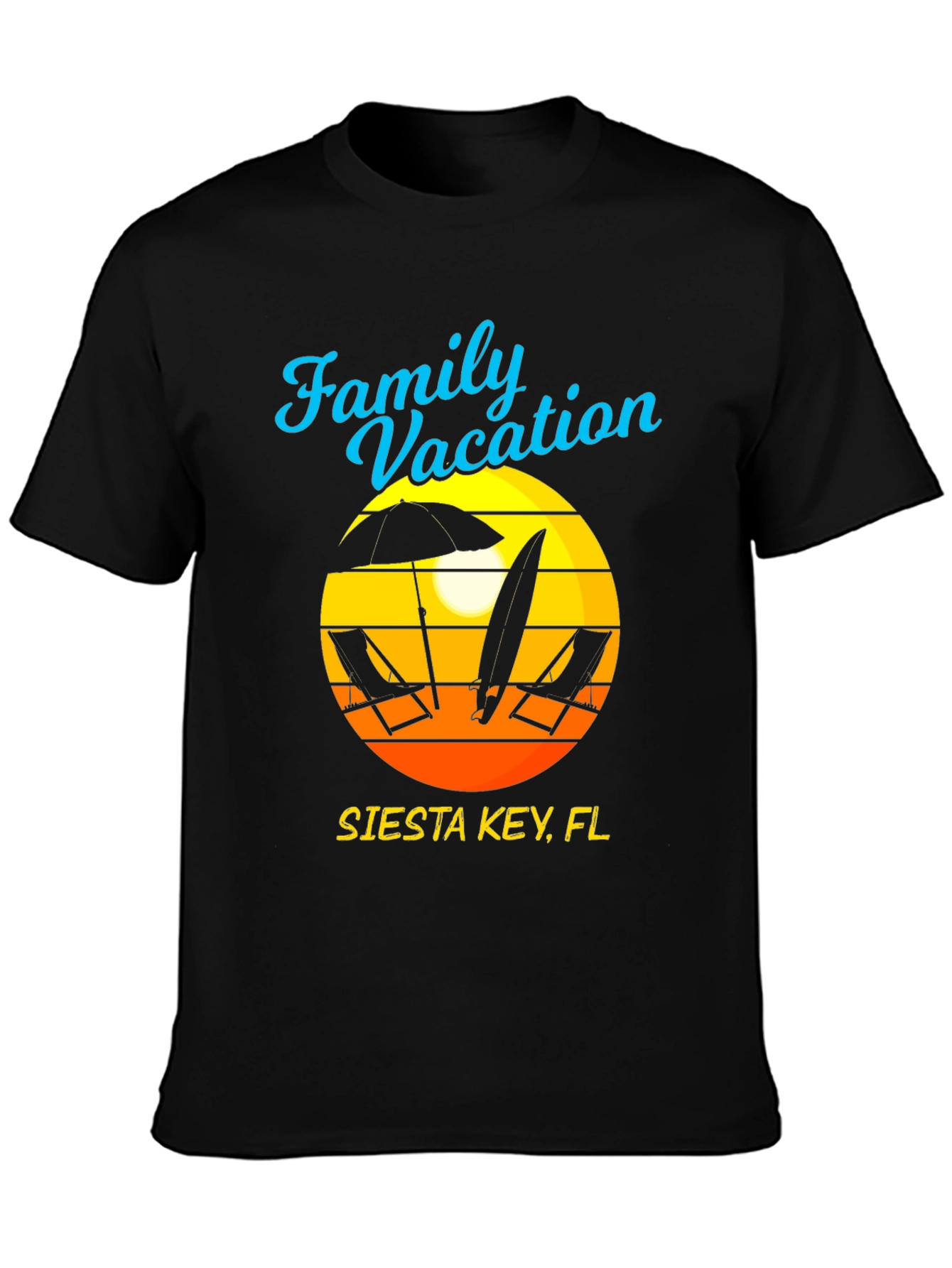 Camiseta Vacaciones Familiares Siesta Key