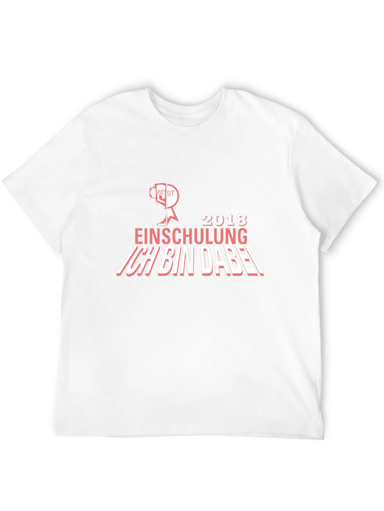 Camiseta Negra Ich Bin Dabei - Regreso a Clases