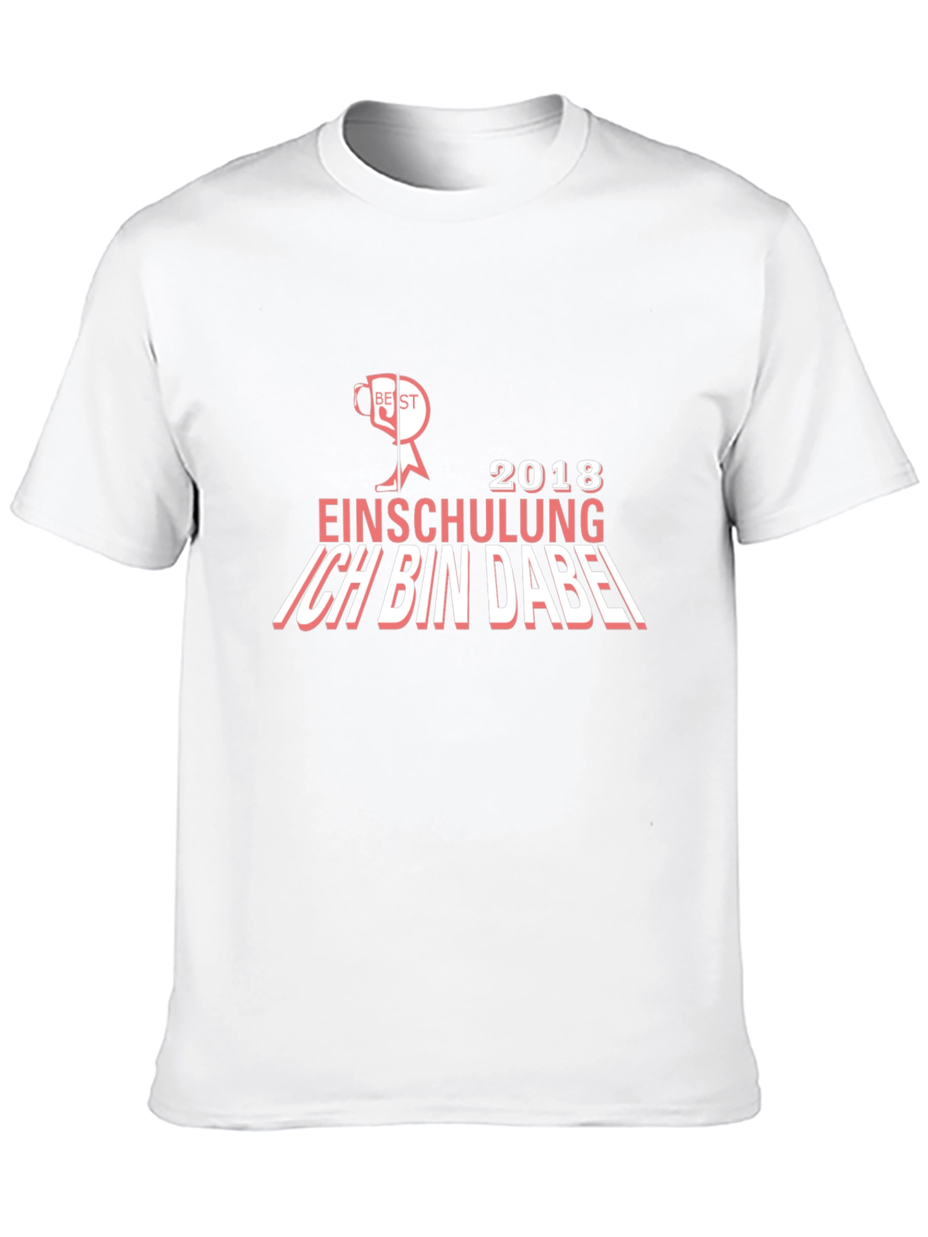 Camiseta Negra Ich Bin Dabei - Regreso a Clases