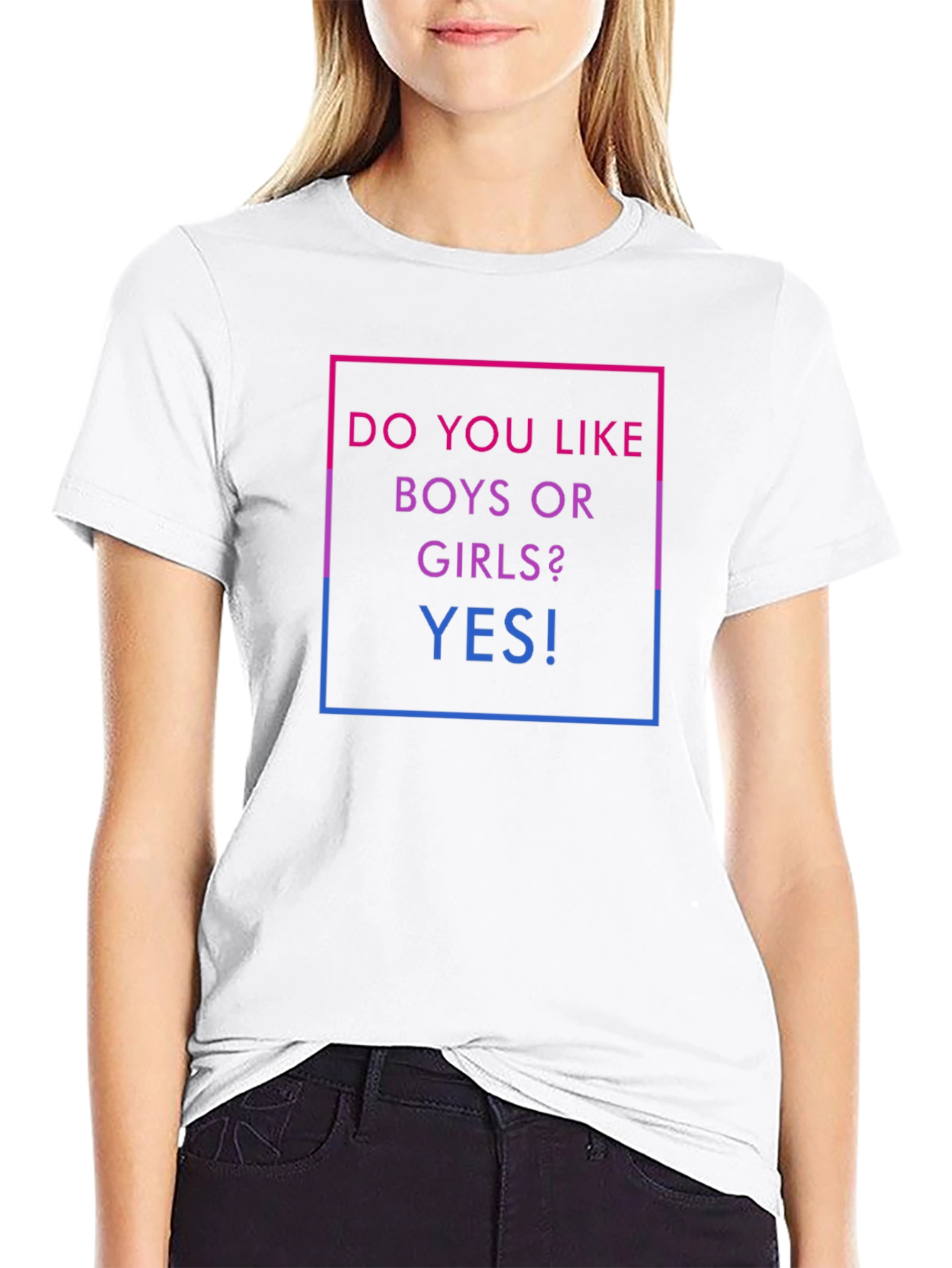 Camiseta Bisexual: ¿Chicos o Chicas? ¡Sí!