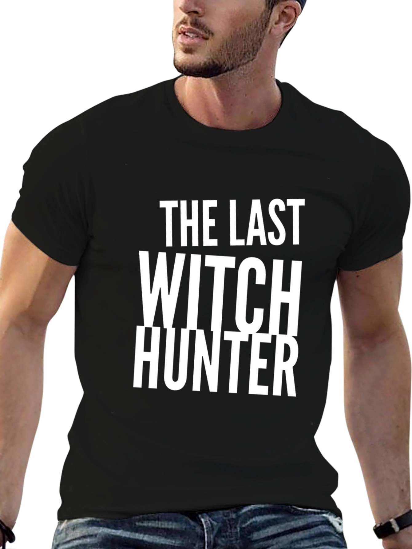 Camiseta Negra The Last Witch Hunter para Hombre