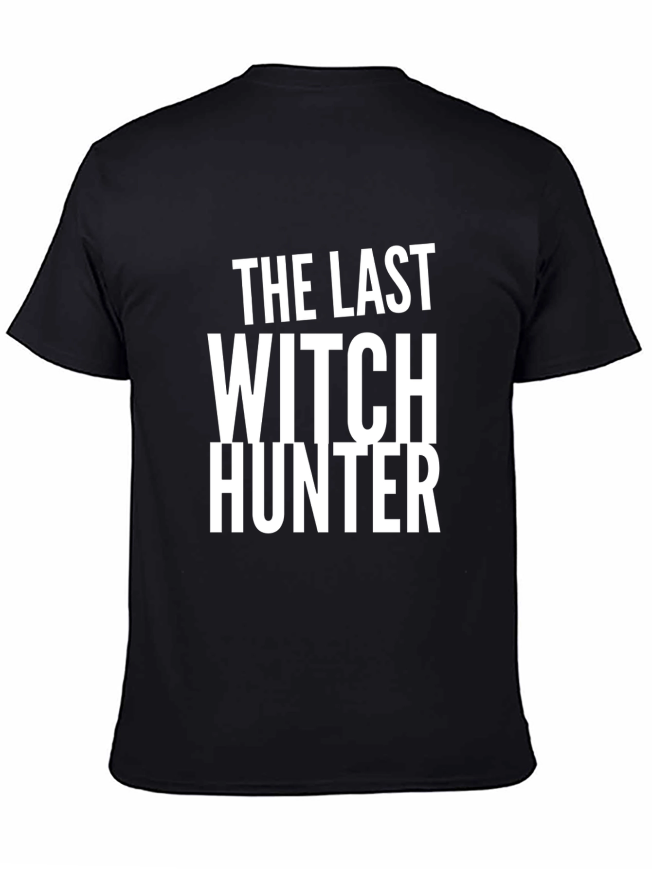 Camiseta Negra The Last Witch Hunter para Hombre