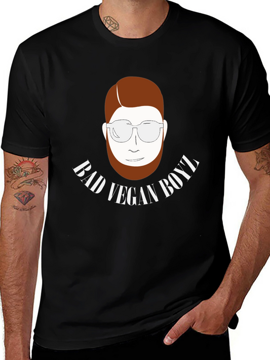 Camiseta Negra Bad Vegan Boyz