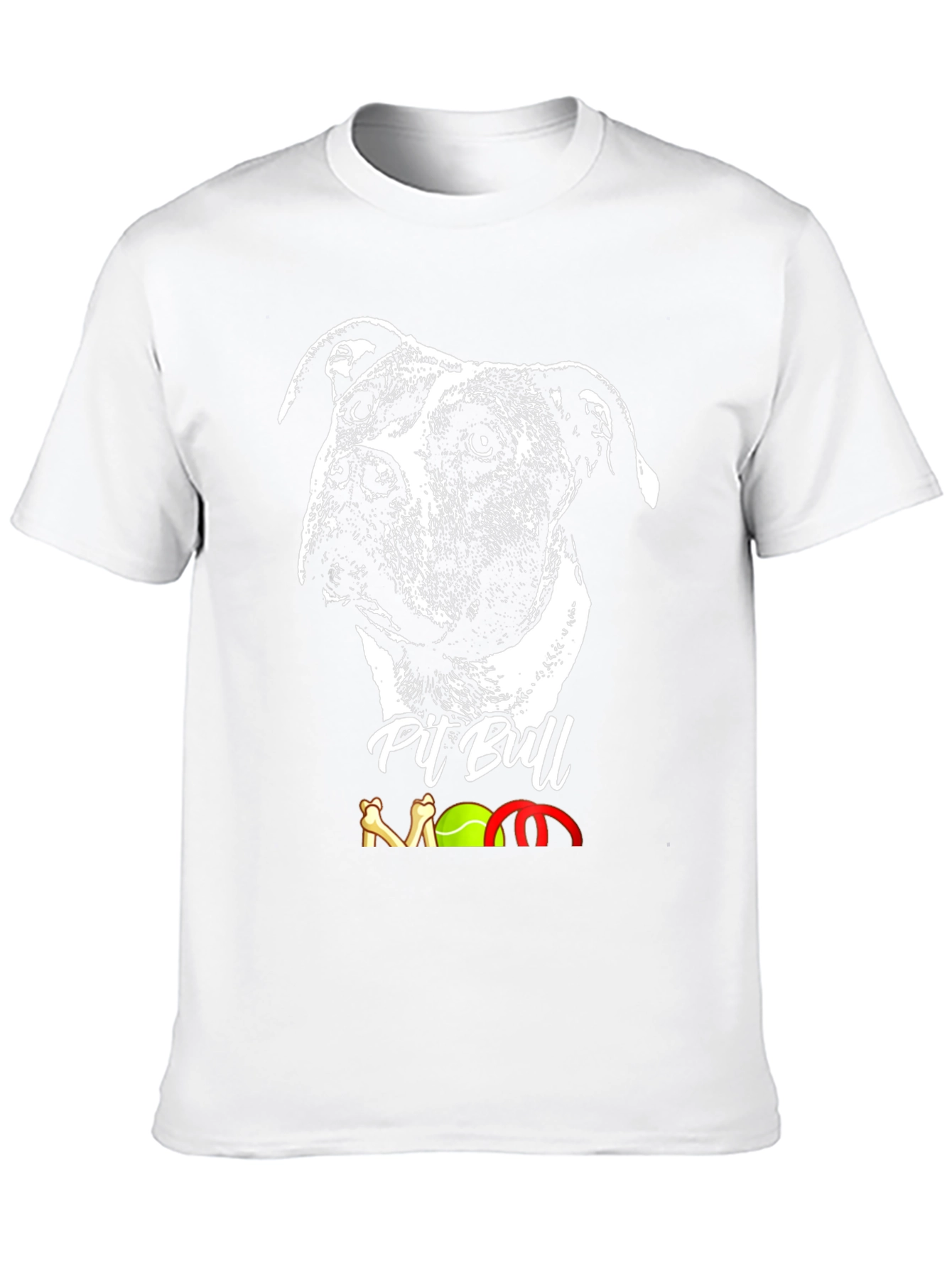 Camiseta Negra Pit Bull Mom