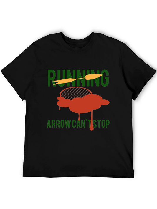 Camiseta Running Arrow Cant Stop - Diseño Original