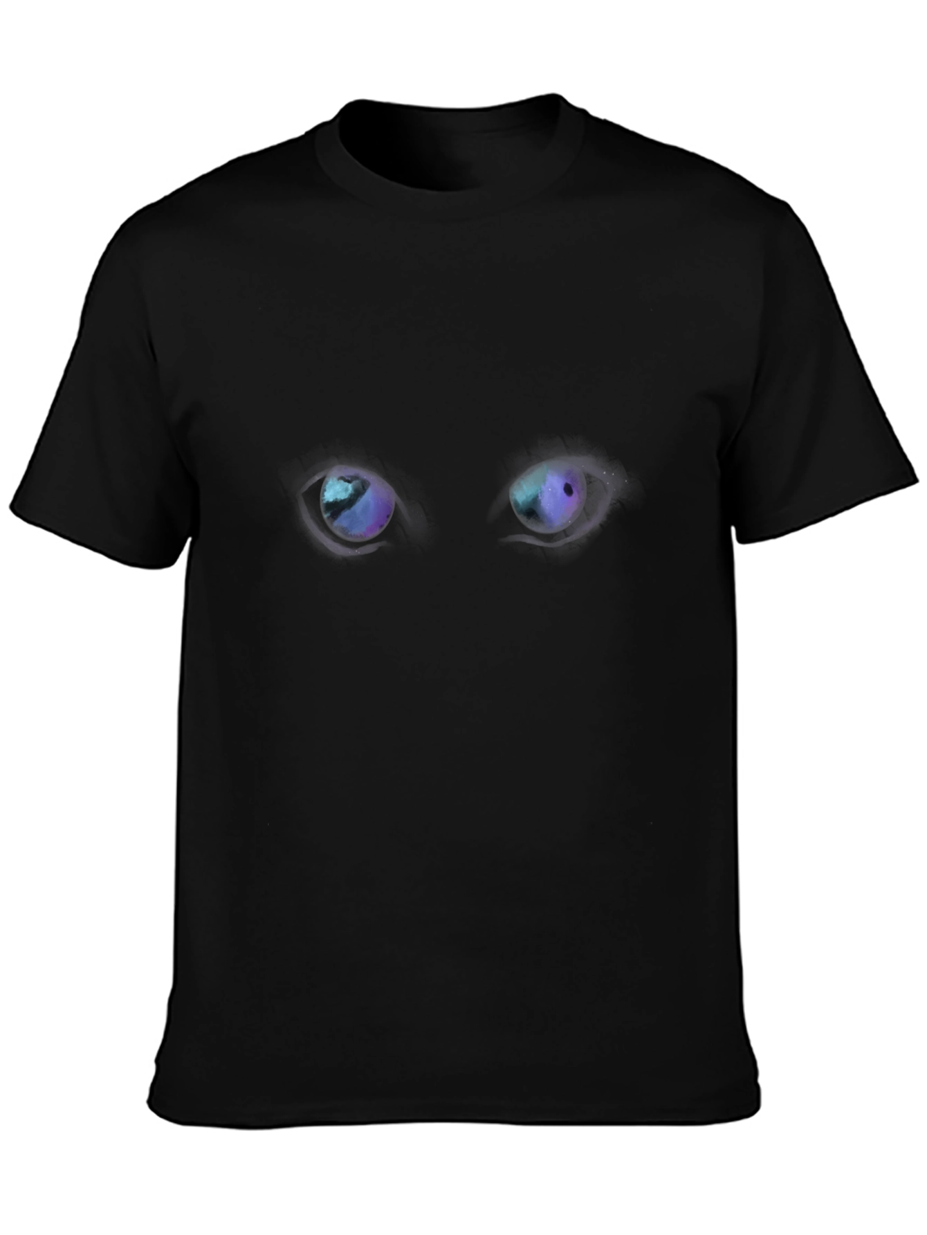Camiseta Negra Ojos Galácticos