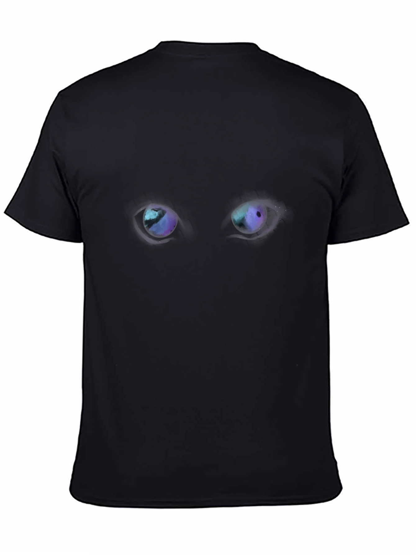 Camiseta Negra Ojos Galácticos