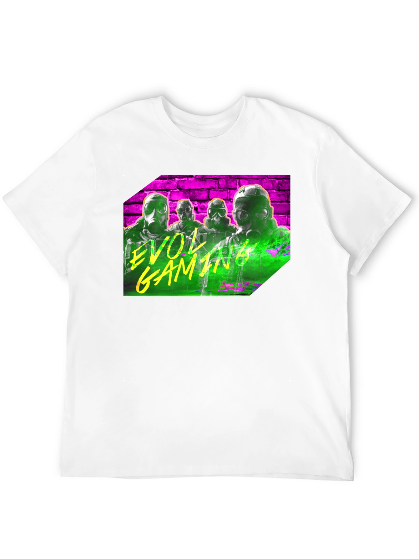 Camiseta Negra con Diseño de Videojuego EVOL Gaming