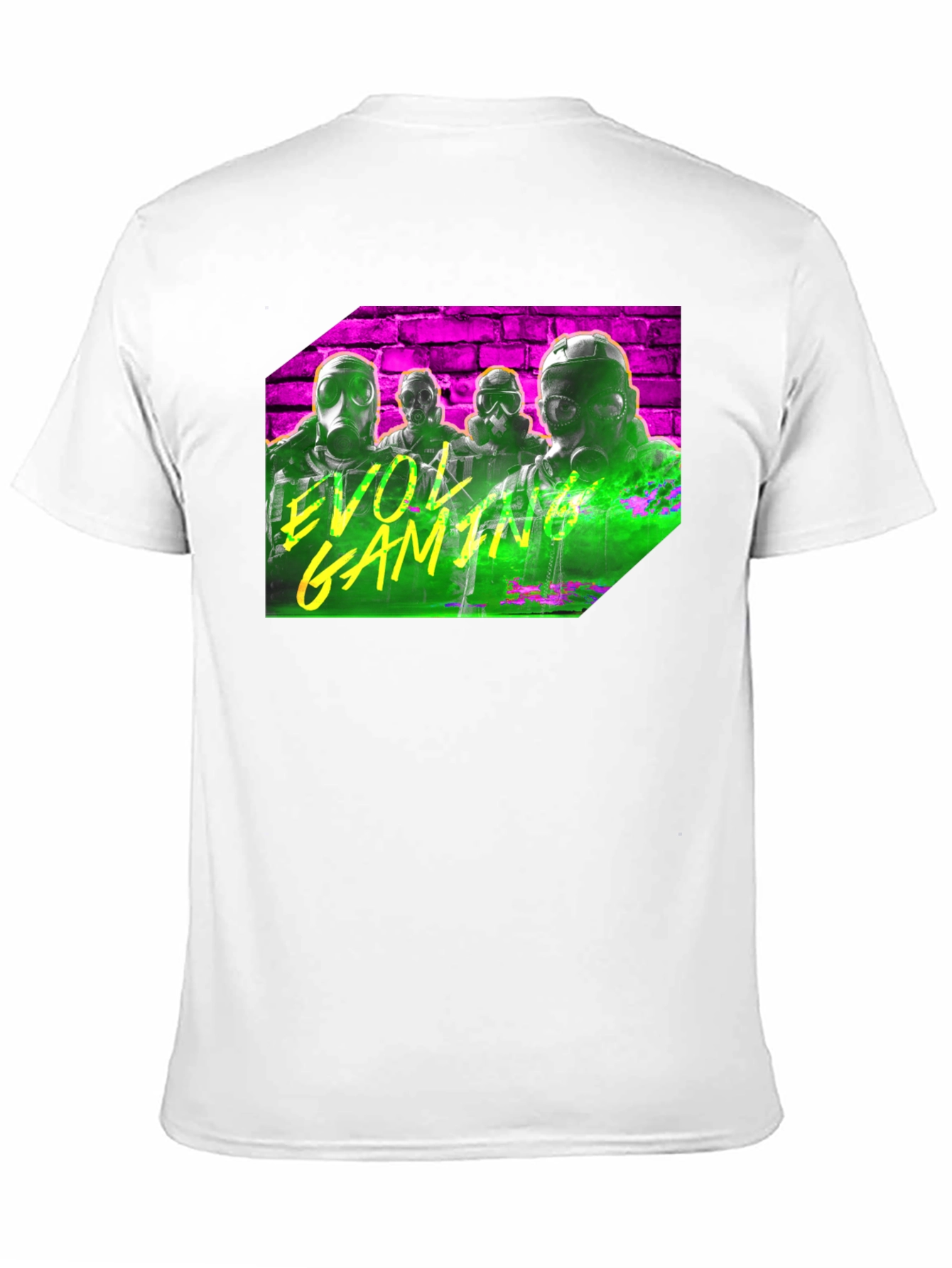 Camiseta Negra con Diseño de Videojuego EVOL Gaming